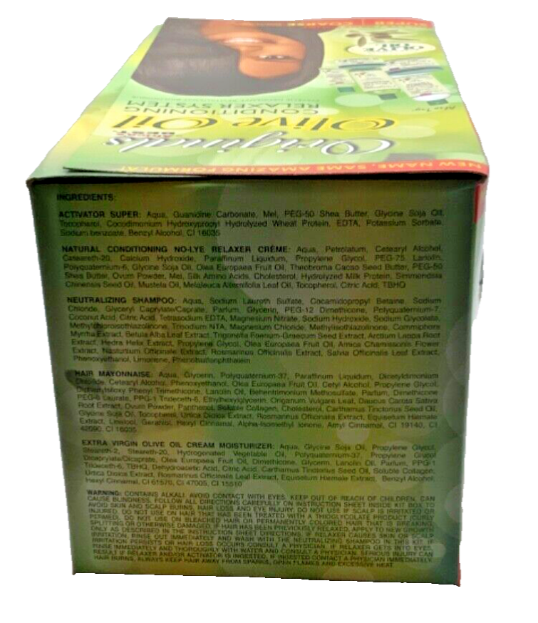 Originals By Africa's Best Olive Oil Super Conditioning Relaxer System No-Lye