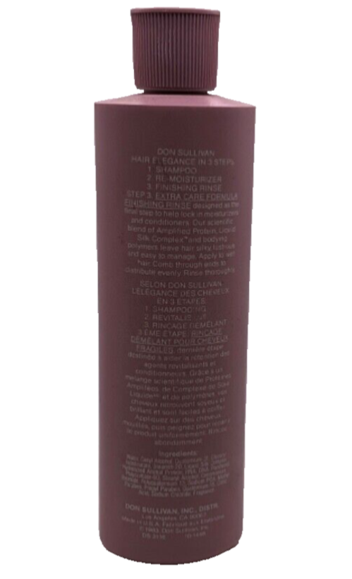Don Sullivan Amplified Protein Finishing Rinse / 8 fl oz