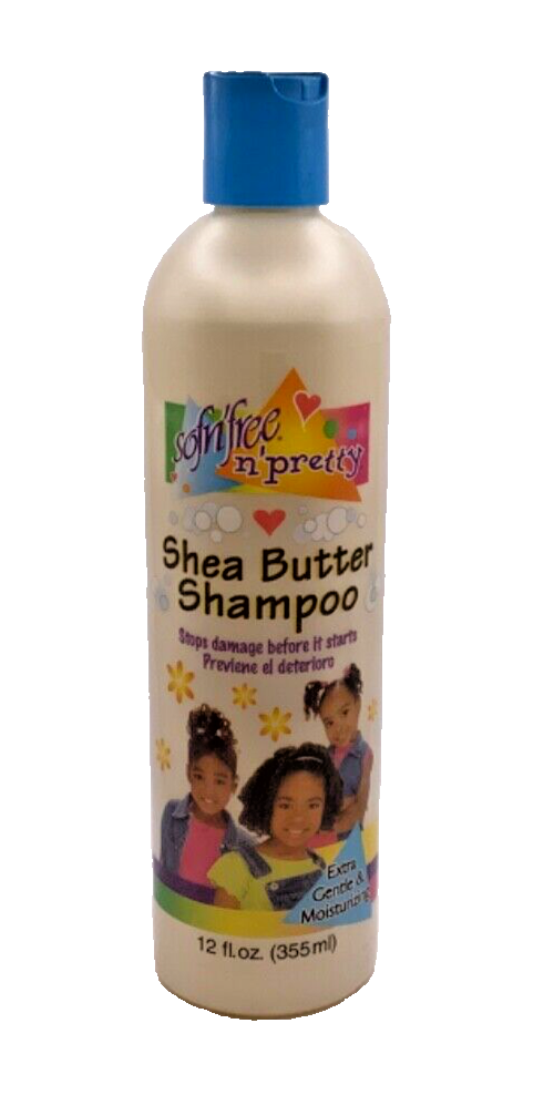 SofN'Free N Pretty Shea Butter Shampoo 12oz