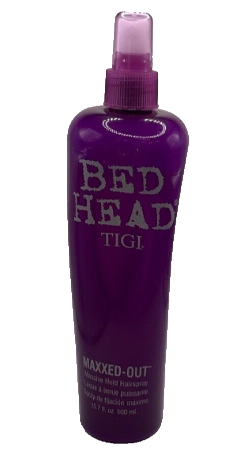 Bed Head TIGI Maxxed-Out Massive Hold Hairspray/ 15.7oz *CLOUDY