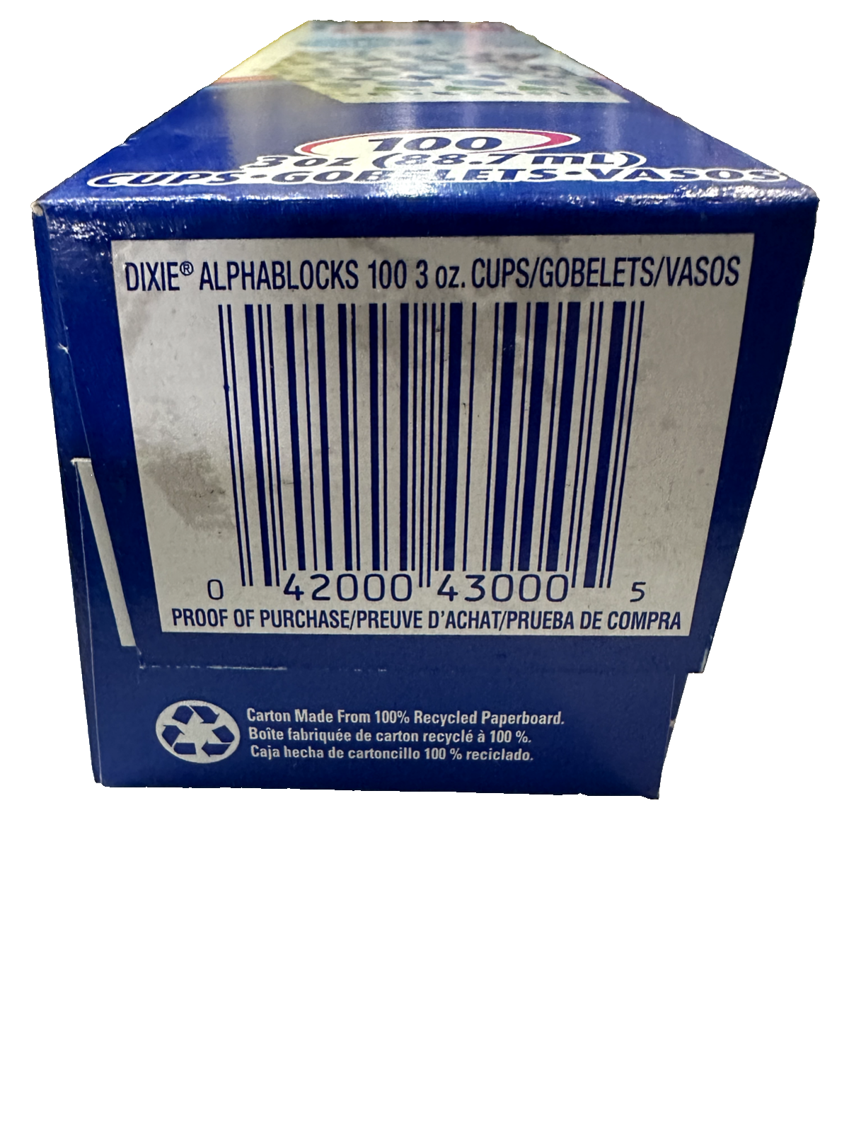 Dixie Cups 3 Oz Bath Bathroom Cold Cups Paper 100 SEALED (1)