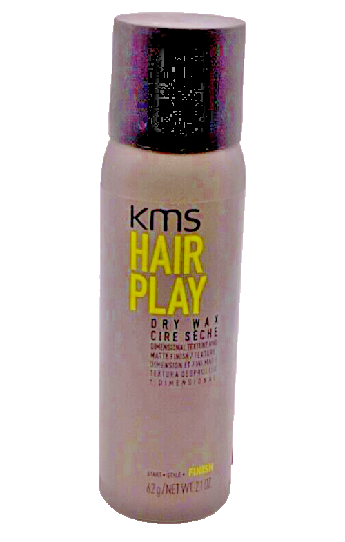 KMS Hair Play Dry Wax Finish/2.1oz