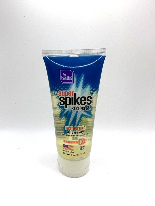 La Bella Super Spikes Hair Styling Gel - 3 oz