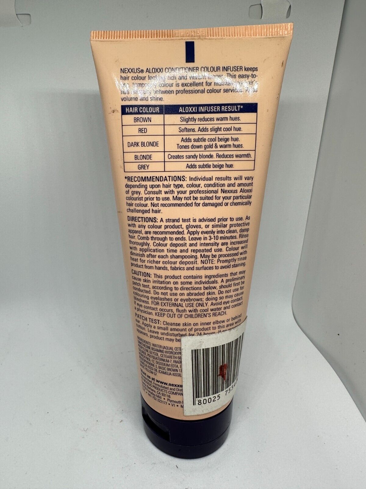 Nexxus AloXXi Conditioner Beige Colour Infuser - 6.8 oz 