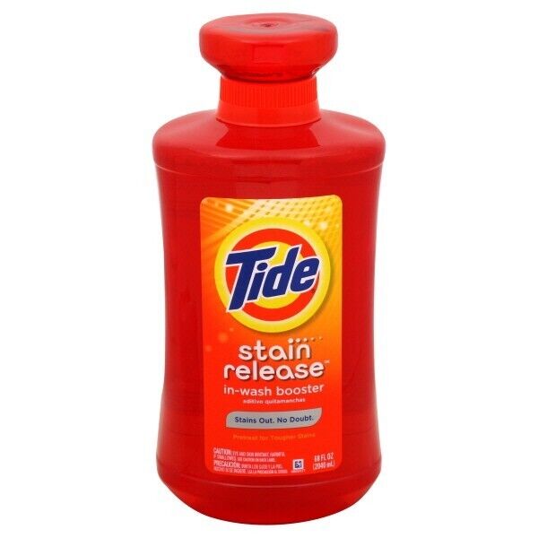 Tide•Stain Release In-Wash Booster•LARGE SIZE•68oz Bottle•Full•New•Unused•RARE