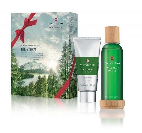 Swiss Army Forest for Men by Victorinox EDT Spray 3.4 oz + Shower Gel - SEALED