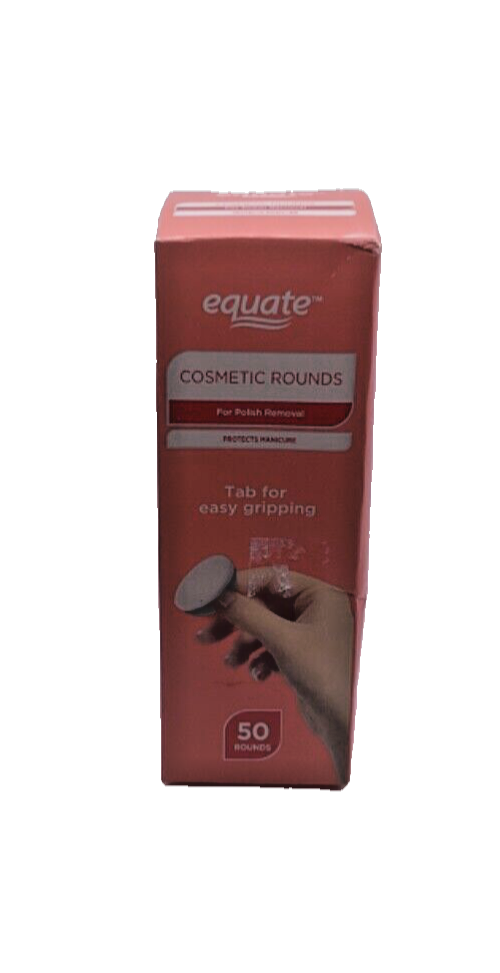 Equate Cosmetic Rounds for Polish Removal 50 count