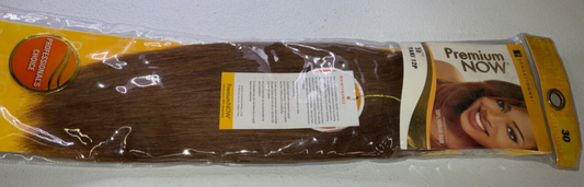 Sensationnel Premium Now 100% Human Hair Yaki / Color #30/(12 inches)