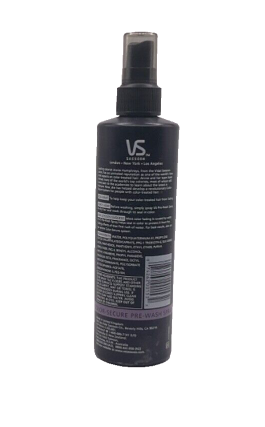 (1) VS Sassoon Color Secure Pre-Wash Spray 8.5oz