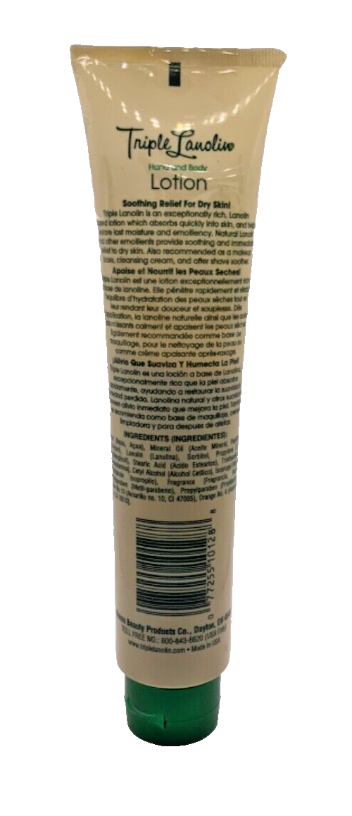 Original Formula Triple Lanolin Hand And Body Lotion 6 oz *CRACKED