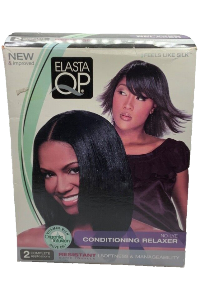 Elasta QP No-Lye Conditioning Relaxer 2 Applications Resistant Super Formula