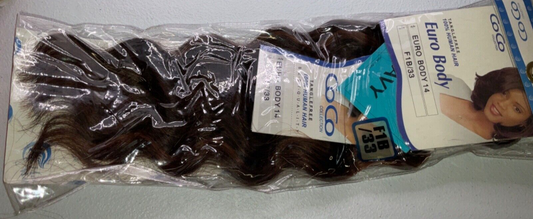 Coco Collection 100% Human Hair Euro Body Color F1B/33 (14 inches)