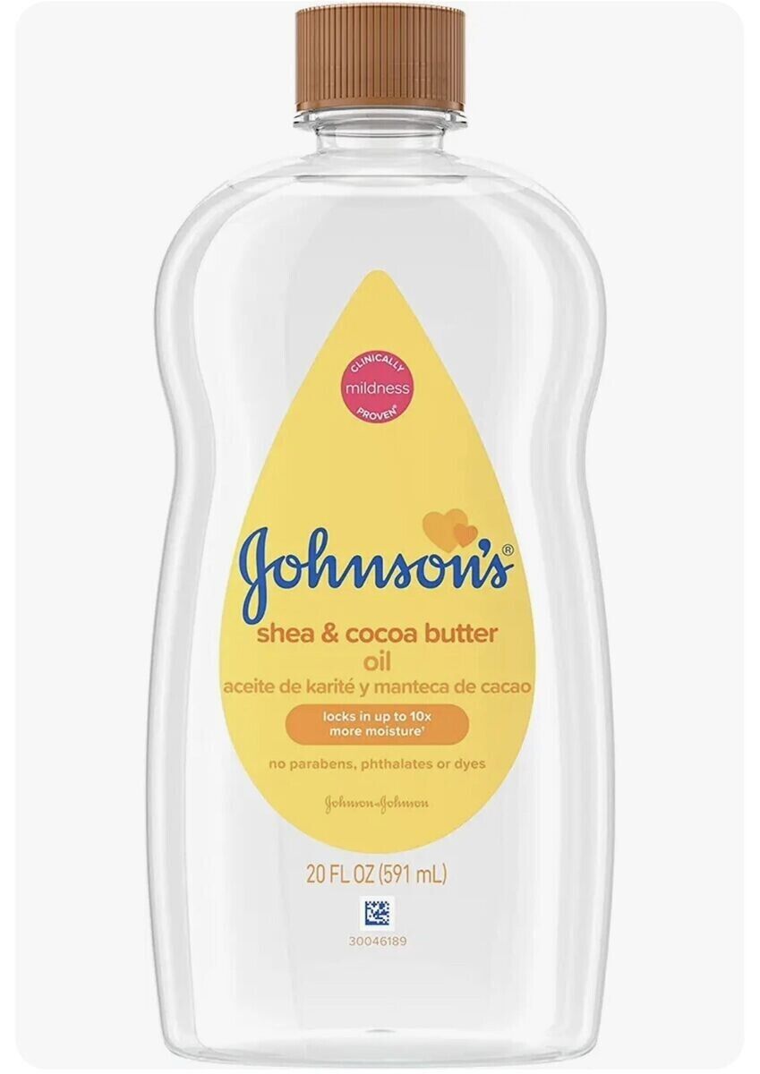 Johnson's Shea & Cocoa Butter Oil 20 oz