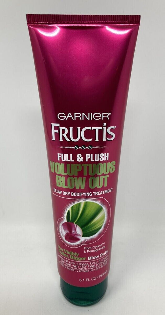 Garnier Fructis Full Plush Voluptuous Blow Out Bodifying Hair Treatment 5.1 oz