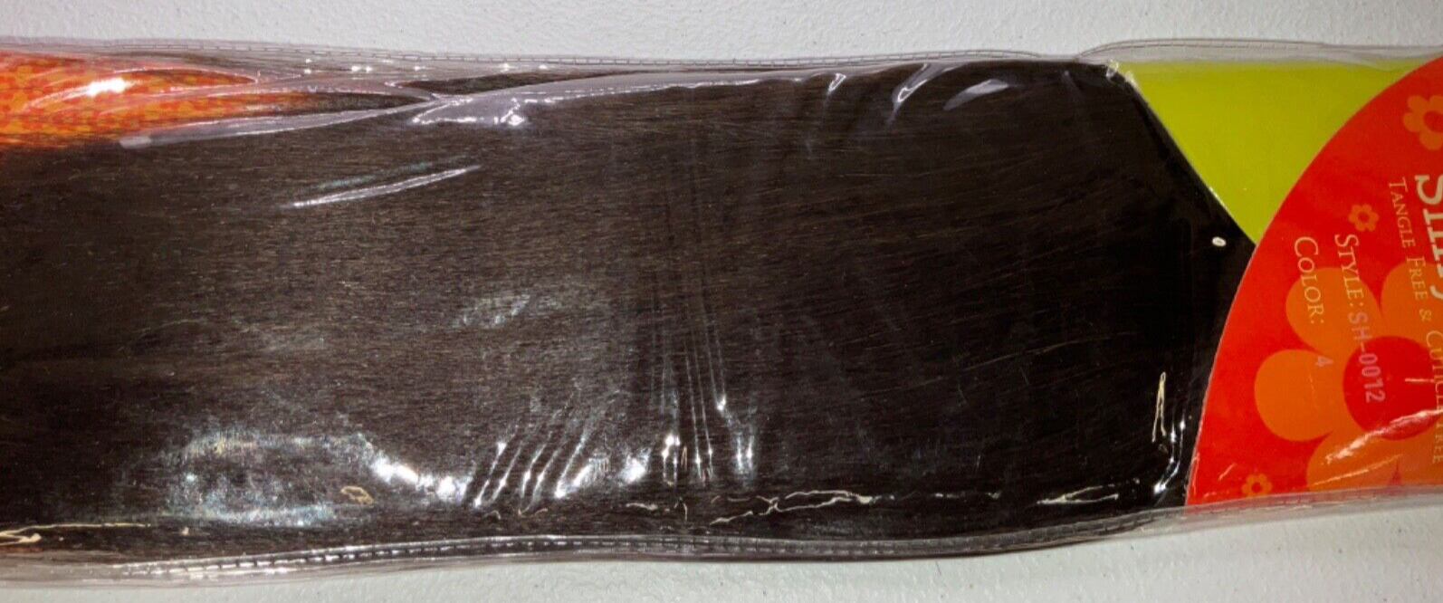 Sister Tress 100% Human Hair Silky Yaki SH-0012/ Color 4 / (12 inches)