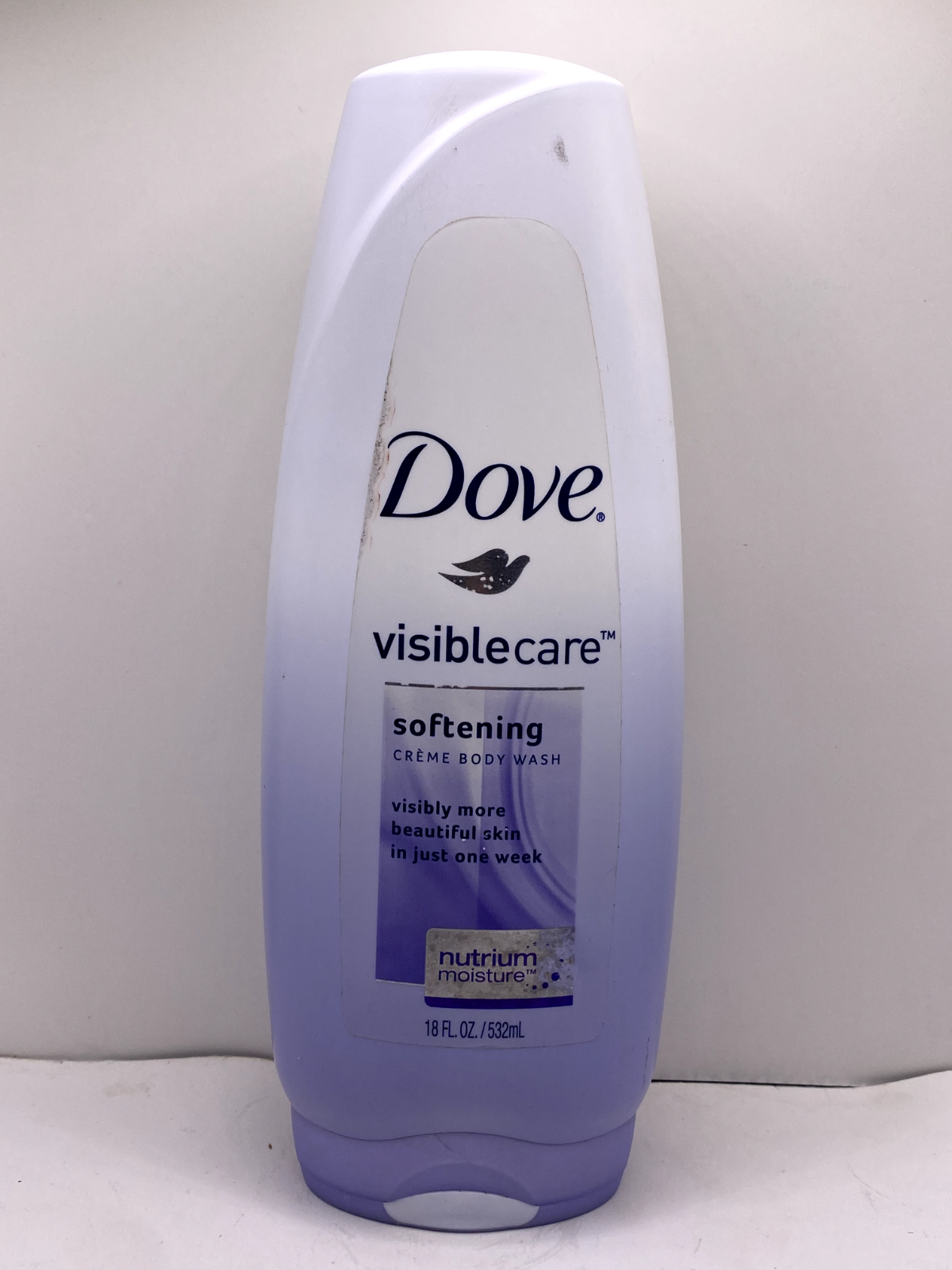 Dove VISIBLE CARE creme cream body wash softening 10.1 oz