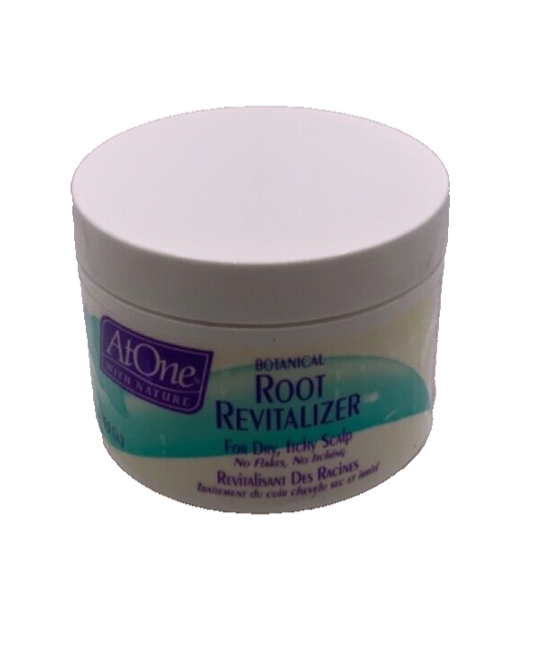 At One With Nature Botanical Root Revitalizer For Dry, Itchy Scalp 5.5oz