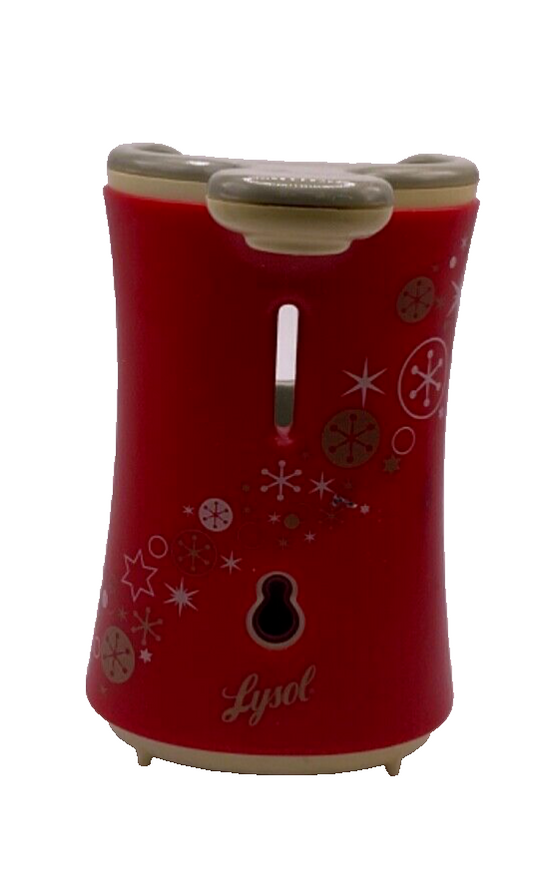 Lysol No Touch Hand Soap Automatic Dispenser- Red