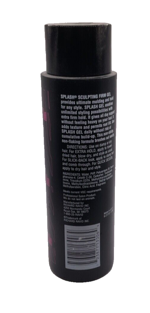 Focus 21 splash Sculpting Firm Gel 12 oz Bottle