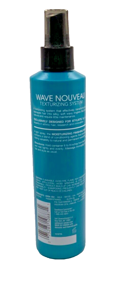 SoftSheen Wave Nouveau Texturizing System Moisturizing Finishing Mist 8.5oz