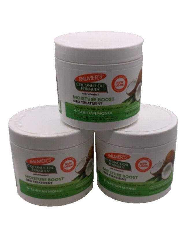 (3) Palmer's Moisture Boost Gro Treatment Tahitian Monoi 5.25oz