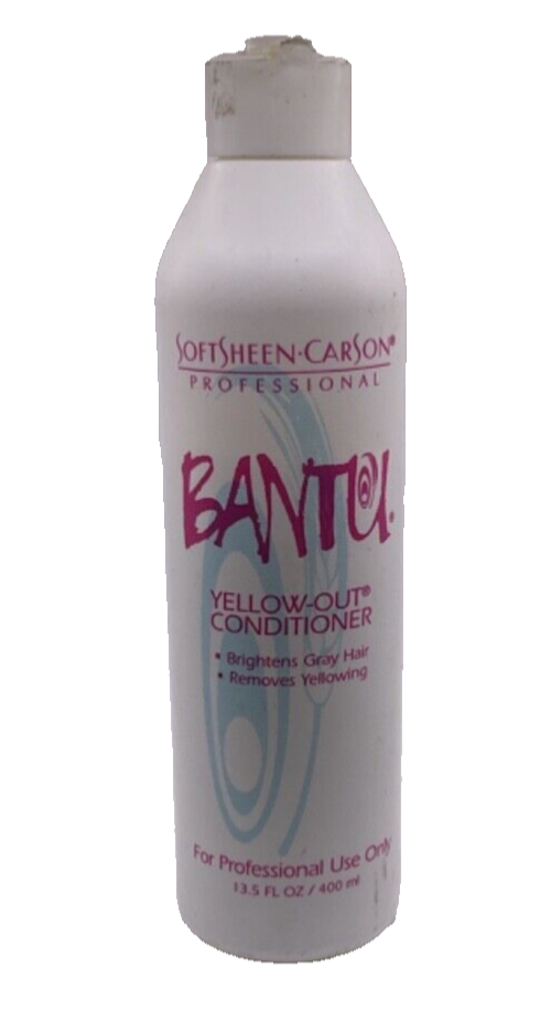 New Softsheen Carson Bantu Yellow Out Conditioner 13.5 oz NO CAP