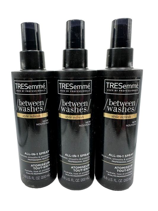 (3) Tresemme Between Washes Style Refresh All in 1 Spray 6.8oz
