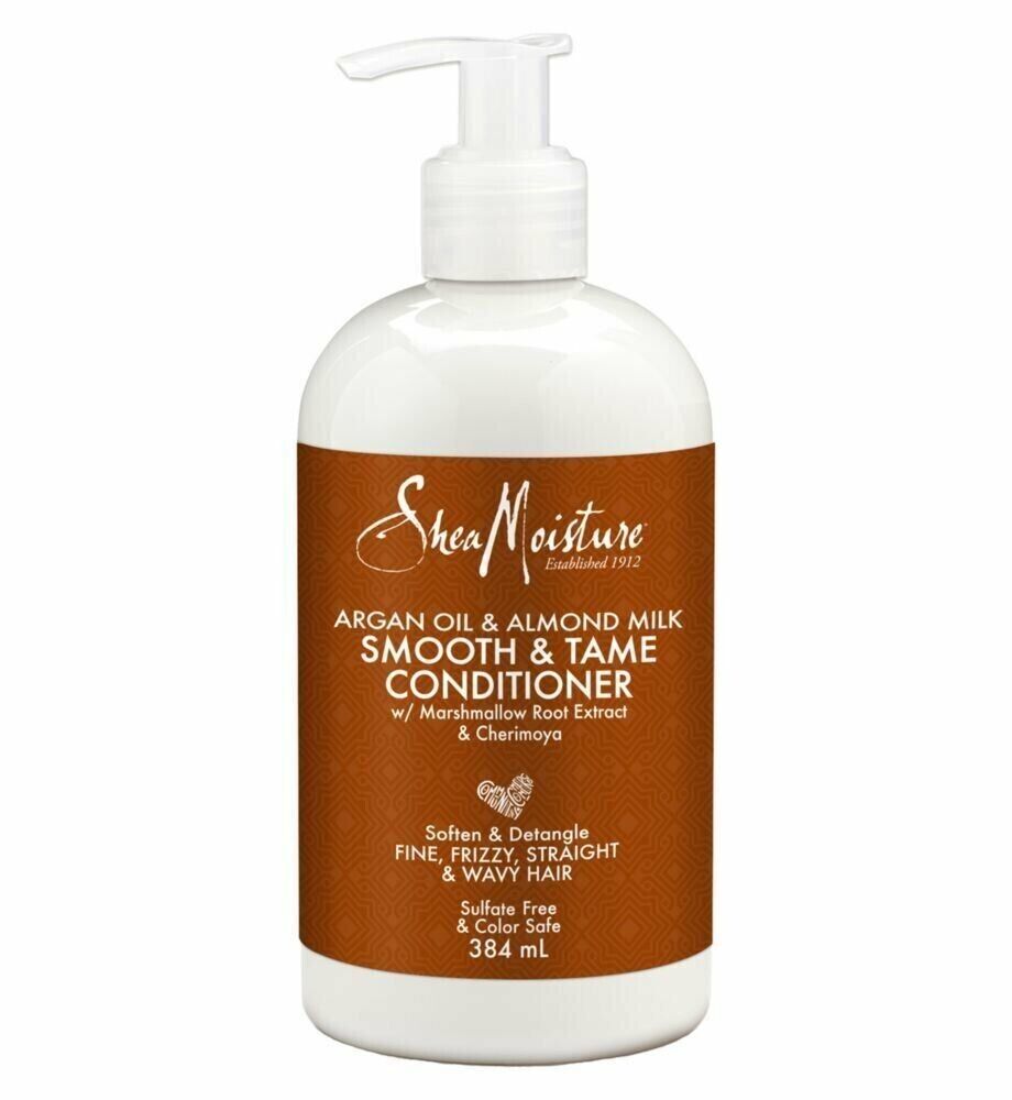 Shea Moisture Argan Oil & Almond Milk Smooth & Tame Conditioner 13 fl oz