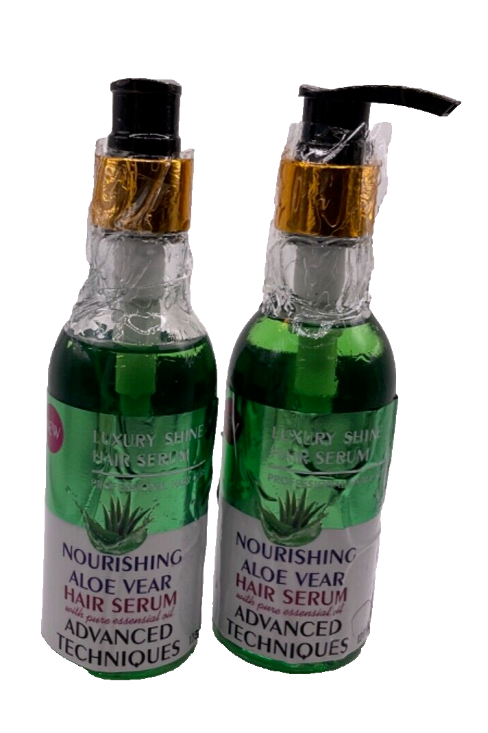 (2) Advavced Techniques Nourishing Aloe Vear Hair Serum