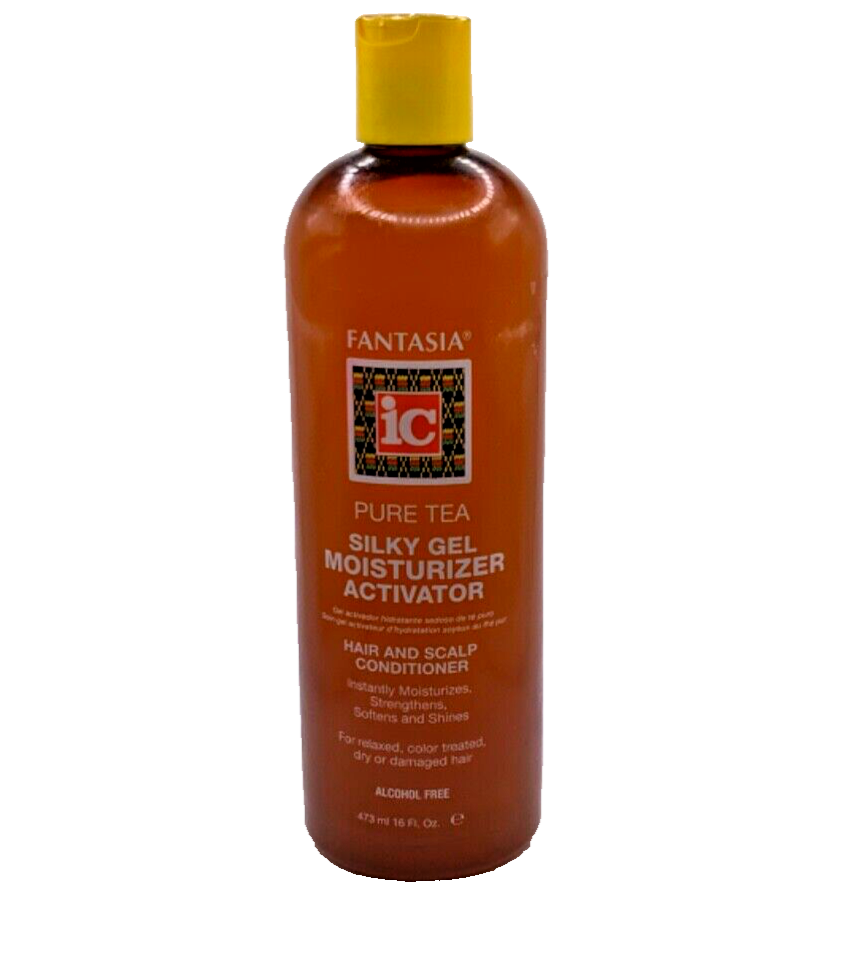 Fantasia IC Pure Tea Silky Gel Moisturizer Activator Hair Scalp Conditioner 16oz