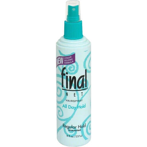 Final Net Regular Hold unscented Hairspray Spray Non Aerosol - 8 oz