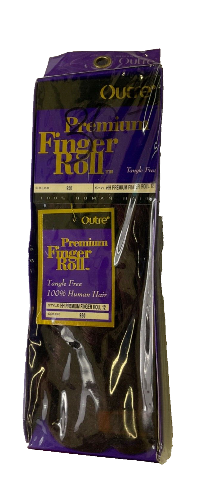 Outre Finger Roll Color 950 Premium Finger Roll 12" 100% Human Hair