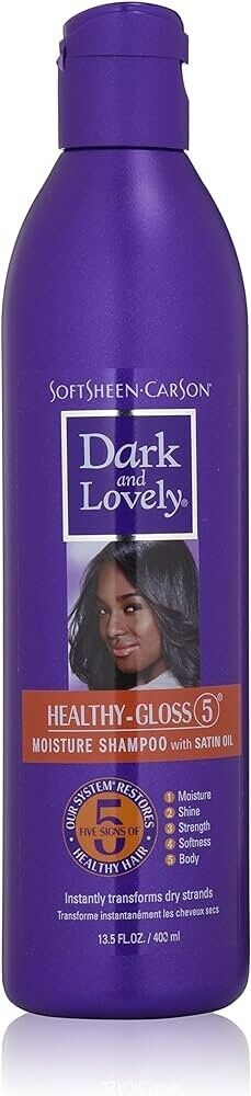 SoftSheen-Carson Dark and Lovely Healthy-Gloss 5 Moisture Shampoo with Satin Oil