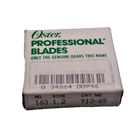 Oster Professional Blades Unitary Cutting Assembly No.163 Size 1.2 (913-69)