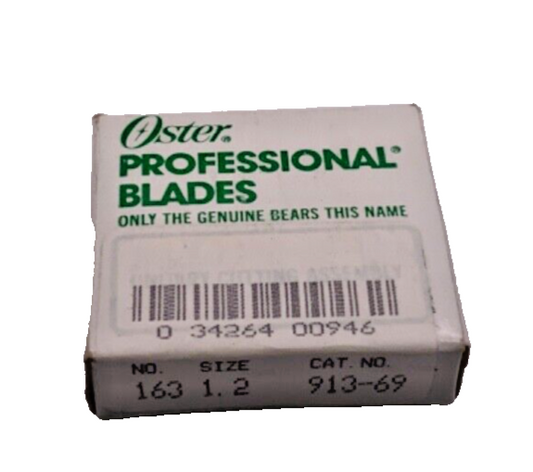 Oster Professional Blades Unitary Cutting Assembly No.163 Size 1.2 (913-69)