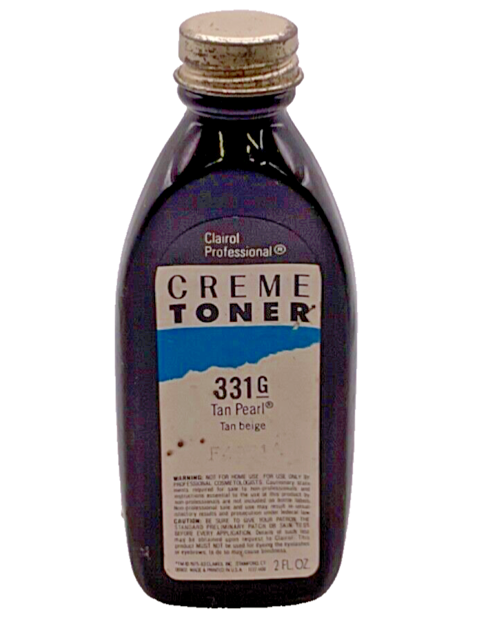 Clairol Professional Creme Toner #331G Tan Pearl Tan Beige / 2 fl oz