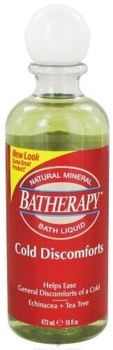 Batherapy Bath Liquid Cold Discomforts Echinacea Tea Tree 16 fl oz