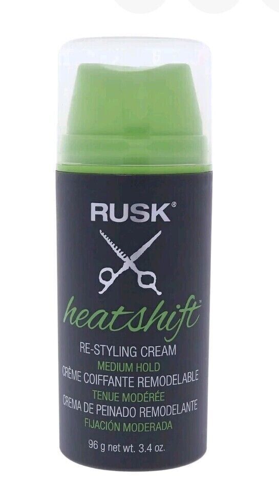 Rusk Heatshift Re-Styling Cream Medium Hold / 3.4oz