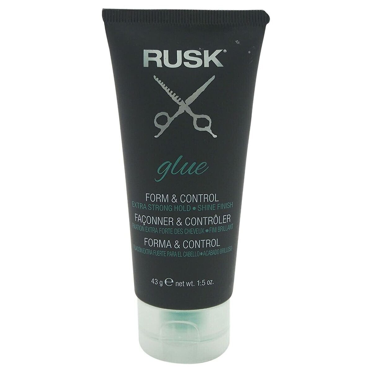 Rusk Glue Form & Control Extra Strong Hold & Shine Finish 1.5 oz *TRAVEL SIZE*