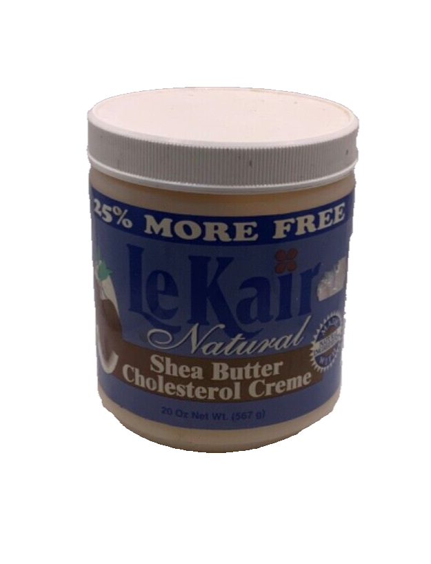 Lekair Natural Shea Butter Cholesterol Creme 20 fl oz