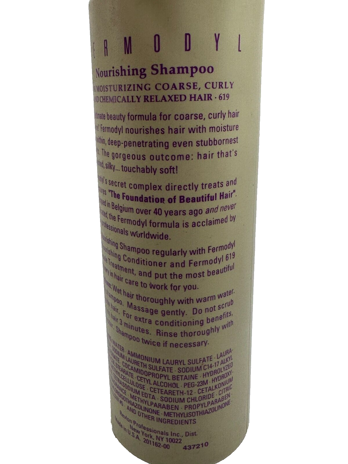 Revlon FERMODYL Nourishing  Shampoo 16 fl Oz 473ml