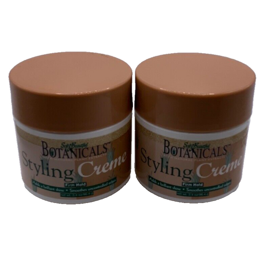 (2 Pack) Soft & Beautiful Botanticals Styling Creme Firm Hold 3.4oz EXPIRED 2002