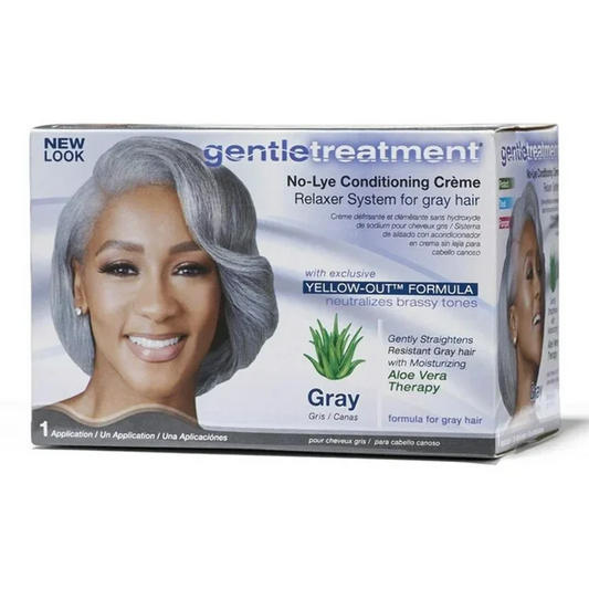 Gentle Treatment No-Lye Relaxer - Kit - Gray
