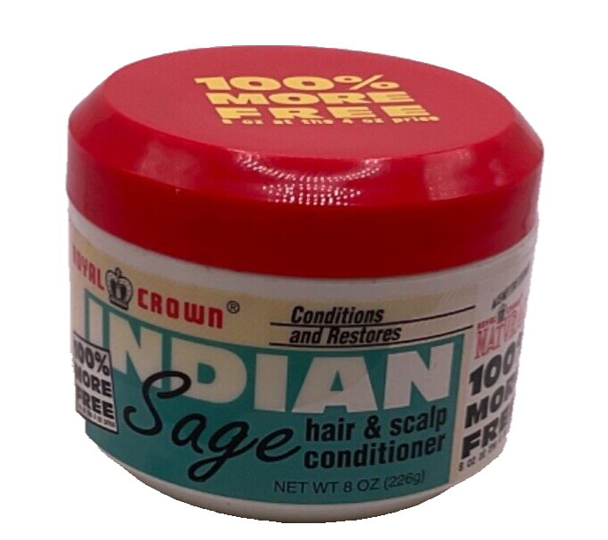 Royal Crown Indian Sage Hair & Scalp Conditioner / 8oz