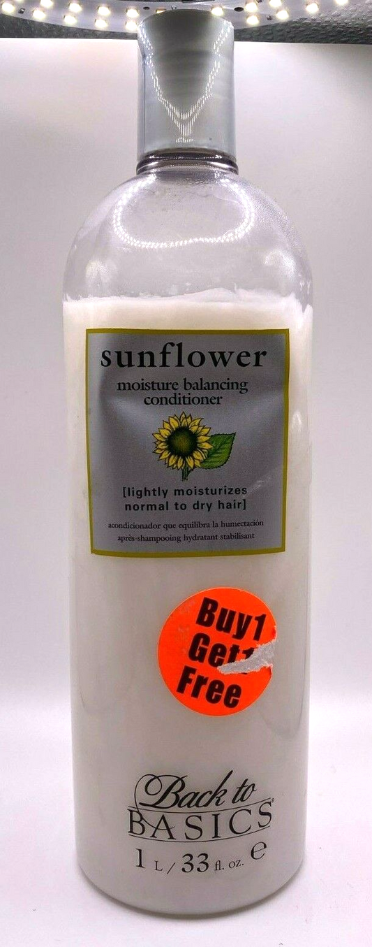 Back to Basics Sunflower Moisture Balancing Conditioner - 33 fl oz