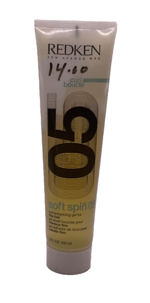 Redken Soft Spin 05 Curl Enhancing Gel for Fine Hair / 5oz