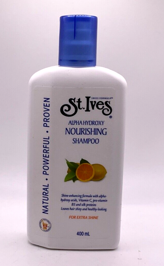 St Ives Alpha Hydroxy Nourishing Shampoo For Extra Shine / 400 ml