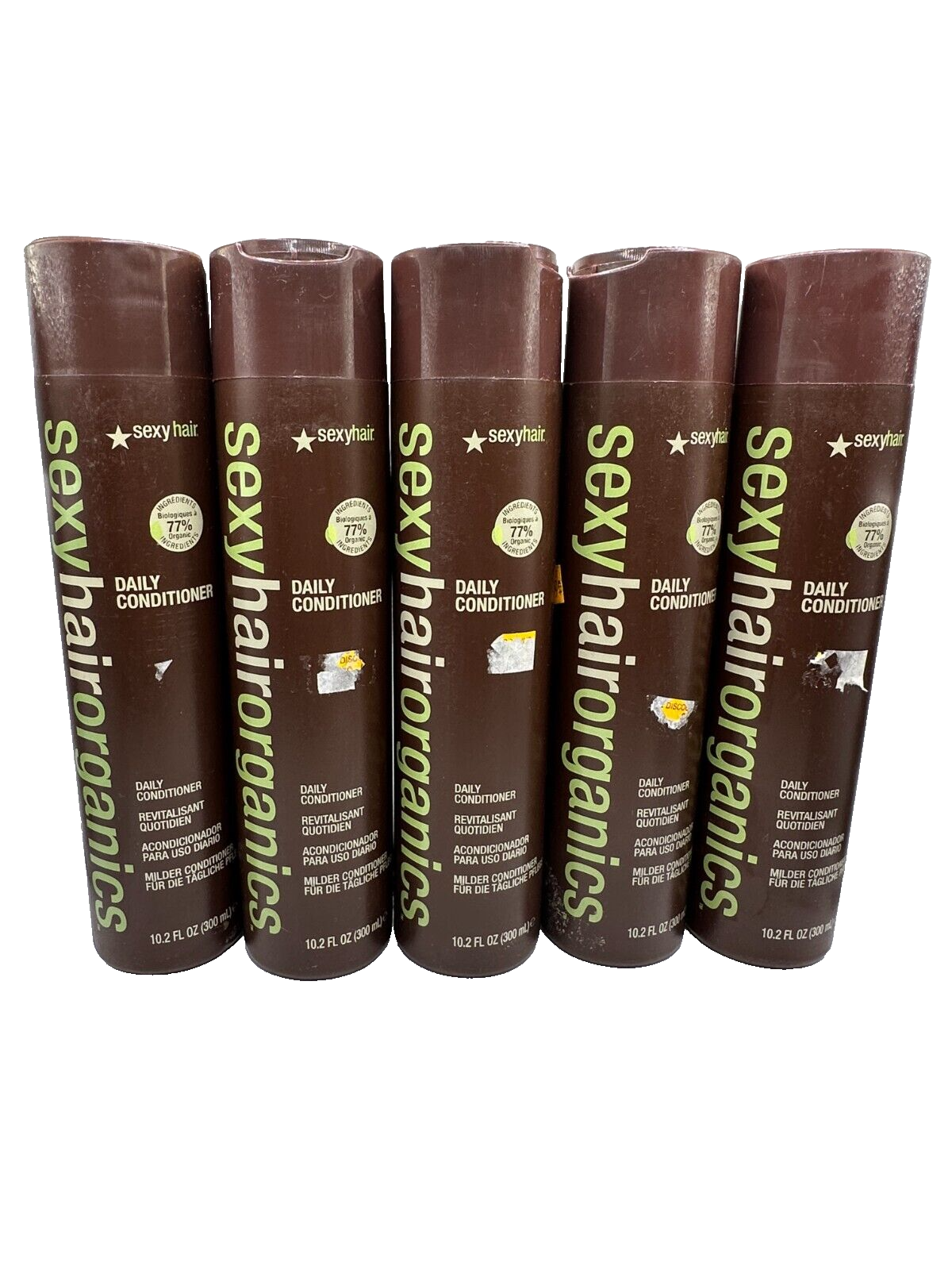 (5) Sexy Hair Organics Daily Conditioner Daily Conditioner - 10.2 oz each