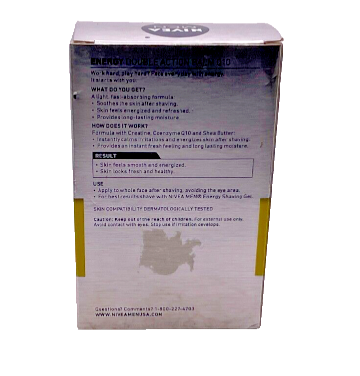 Nivea Men Energy Double Action Balm / 3.3 fl oz