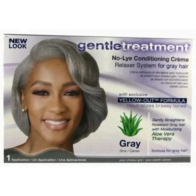 Gentle Treatment No-Lye Relaxer - Kit - Gray